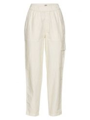 Camel Active Spodnie w kolorze kremowym rozmiar: W30/L30. Brązowe spodnie materiałowe damskie Camel Active, bez wzorów, z materiału. Za 219.60 zł.