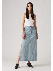 Levi's Spódnica dżinsowa w kolorze błękitnym rozmiar: W30. Niebieskie spódniczki damskie Levi's, s, z aplikacjami, z bawełny, klasyczne, z podwyższonym stanem, maxi. Za 171.28 zł.