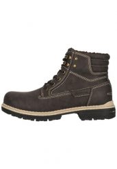 Buty Whistler Rego. Brązowe buty wizytowe męskie WHISTLER, z jeansu, bez zapięcia. Za 268.00 zł.