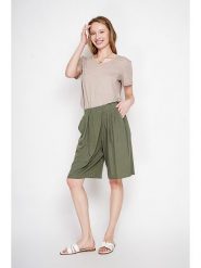 Le Jardin du Lin Koszulka w kolorze beżowym rozmiar: 38. Brązowe t-shirty damskie Le jardin du lin, bez wzorów, bez kołnierzyka. Za 65.99 zł.