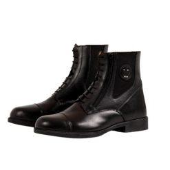 Second Life - Sztyblety skórzane z zamkiem Equus - Stan Doskonały. Sztyblety męskie EQUUS BRAND, z materiału, przed kostkę, bez zapięcia. Za 169.99 zł.