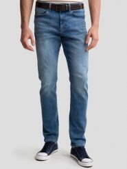 BIG STAR Dżinsy - Tapered fit - w kolorze niebieskim rozmiar: W38/L32. Niebieskie jeansy męskie Big Star. Za 122.96 zł.