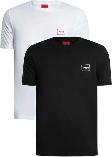 Zestaw koszulek męskich Hugo T-Shirt Dugopak Open Miscellaneous. T-shirty męskie Hugo Boss, l, bez wzorów, z bawełny, bez kołnierzyka. Za 289.76 zł.