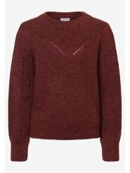 More & More Sweter w kolorze brązowym rozmiar: 38. Brązowe swetry klasyczne damskie MORE & MORE, ze splotem, bez kołnierzyka. Za 115.95 zł.