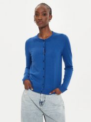 Sisley Kardigan 17Q3M5203 Niebieski Regular Fit. Niebieskie kardigany damskie SISLEY, m, bez wzorów, z wiskozy. Za 169.99 zł.