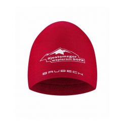 Czapka wełniana unisex jednowarstwowa Brubeck #JESTEMZGOR #WSPIERAMGOPR. Czerwone czapki męskie Brubeck, z elastanu. Za 76.07 zł.