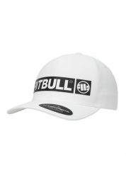 Czapka męska Pitbull Snapback Hybrid Logo. Białe czapki męskie PITBULL, bez wzorów, z elastanu, klasyczne. Za 139.99 zł.