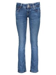Pepe Jeans Dżinsy - Slim fit - w kolorze niebieskim rozmiar: W26/L30. Niebieskie jeansy damskie Pepe Jeans. Za 136.13 zł.