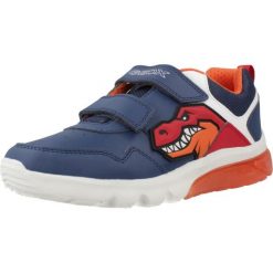 Buty GEOX J CIBERDRON BOY Niebieski. Niebieskie buty fitness męskie Geox, na fitness i siłownię. Za 219.99 zł.