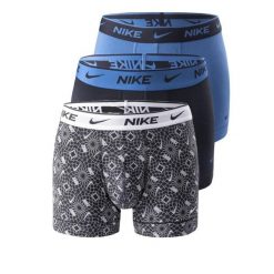 Bokserki męskie Nike Everyday Cotton Stretch Trunk 3 pary. Białe bokserki męskie BP3 UNDERWEAR, bez wzorów. Za 149.99 zł.