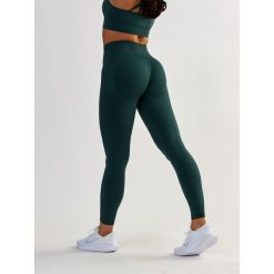 Legginsy fitness damskie Beshaped Shape Up modelujące. Czarne legginsy damskie BESHAPED, m, bez wzorów, z nylonu. W wyprzedaży za 152.15 zł.
