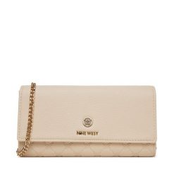 Torebka Nine West. Brązowe torebki klasyczne damskie Nine West, bez wzorów, wizytowe, bez kołnierzyka, bez ramiączek. Za 119.99 zł.