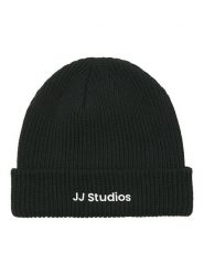 Jack & Jones Czapka beanie w kolorze czarnym rozmiar: onesize. Czarne czapki męskie Jack & Jones, bez wzorów, ze splotem, sportowe. Za 56.79 zł.