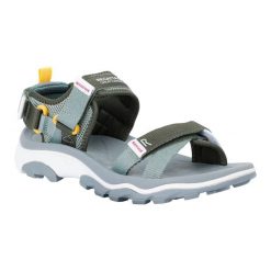 Sandały Damskie Blaze. Zielone sandały damskie Regatta, bez wzorów, z gumy, bez obcasa. Za 234.99 zł.