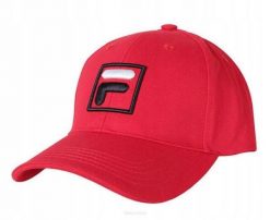 Czapka tenisowa Fila Baseball Cap Forze czerwona. Czerwone czapki męskie Fila, bez wzorów, z bawełny, eleganckie. Za 63.99 zł.