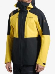 Kurtka z membraną La Sportiva Supercouloir GTX Pro Jacket. Żółte kurtki męskie La Sportiva, l, bez wzorów, z gore-texu, bez kaptura. Za 3,046.99 zł.