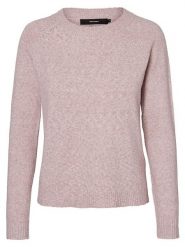 Vero Moda Sweter w kolorze jasnoróżowym rozmiar: XL. Różowe swetry klasyczne damskie Vero Moda, xl, bez kołnierzyka. Za 83.95 zł.