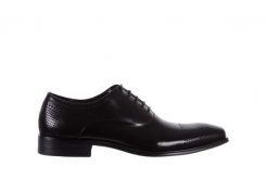 Półbuty Bayla-122 AT1328-1 Black, Czarny, Skóra naturalna - 45. Czarne półbuty męskie Bayla, z materiału, bez zapięcia. W wyprzedaży za 134.10 zł.