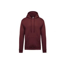 Bluza z kapturem Kariban. Czerwone bluzy z kapturem męskie KARIBAN, xl, z bawełny. Za 155.00 zł.
