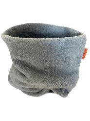 LiVi Polarowy szal-koło w kolorze jasnoszarym - 50 x 24 cm rozmiar: onesize. Szare szaliki dziecięce LiVi, z polaru, bez ramiączek. Za 79.77 zł.