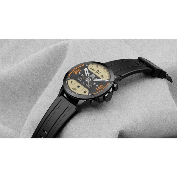 Smartwatch zegarek sportowy IMIKI Xplorer Pro Black. Czarne zegarki damskie IMIKI. Za 349.00 zł.