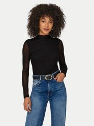 ONLY Bluzka Erica 15141298 Czarny Regular Fit. Czarne bluzki damskie Only, xs, bez wzorów, z syntetyku, bez ramiączek. Za 119.99 zł.