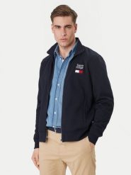Tommy Hilfiger Bluza Embro MW0MW42466 Granatowy Regular Fit. Niebieskie bluzy bez kaptura męskie Tommy Hilfiger, m, z bawełny. Za 489.99 zł.