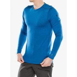 Bluza termoaktywna męska Smartwool Classic Merino Base Layer LS Boxed. Niebieskie bluzy bez kaptura męskie Smartwool, m. Za 335.99 zł.