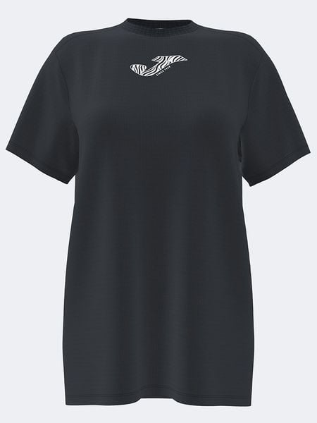 Joma Koszulka funkcyjna w kolorze czarnym rozmiar: XXL. Czarne bluzki sportowe damskie Joma, xxl, z bawełny, bez kołnierzyka, bez ramiączek. Za 47.82 zł.