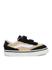 Vans Tenisówki C-BROOKLYN LS V VN000D7XBMA Czarny. Czarne trampki i tenisówki dziewczęce Vans, bez wzorów, ze skóry, bez zapięcia. Za 149.99 zł.