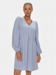 Selected Femme Sukienka 16089064 Niebieski Regular Fit. Niebieskie sukienki damskie Selected Femme, na co dzień, bez wzorów, z wiskozy, bez kołnierzyka, bez ramiączek, proste. Za 259.99 zł.