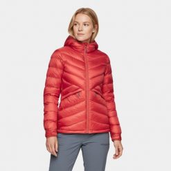 Kurtka puchowa damska Alpinus Rocca. Czerwone kurtki damskie Alpinus, xl, bez wzorów, z puchu, bez kaptura. Za 619.00 zł.