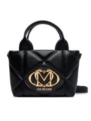 LOVE MOSCHINO Torebka JC4255PP0PLC0000 Czarny. Czarne torebki klasyczne damskie Love Moschino, bez wzorów, ze skóry, bez dodatków. Za 949.99 zł.