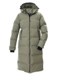 Killtec Płaszcz zimowy w kolorze szarozielonym rozmiar: 40. Zielone płaszcze damskie KILLTEC, na zimę, s, bez wzorów, z puchu. Za 478.62 zł.