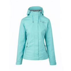 Kurtka Membranowa Damska ESSENCE STX TS. Niebieskie kurtki damskie Bergson, bez wzorów, bez kaptura. Za 479.00 zł.