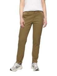 S.Oliver Spodnie w kolorze khaki rozmiar: 36/L30. Brązowe spodnie materiałowe damskie S.Oliver, bez wzorów, z materiału. Za 119.95 zł.