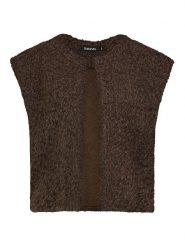 Sublevel Kamizelka w kolorze brązowym rozmiar: S/M. Brązowe kamizelki damskie Sublevel, m. Za 118.01 zł.