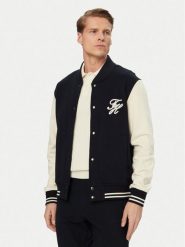 Tommy Hilfiger Bluza Colour-Blocked Terry MW0MW43091 Granatowy Regular Fit. Niebieskie bluzy bez kaptura męskie Tommy Hilfiger, m, z bawełny. Za 699.99 zł.