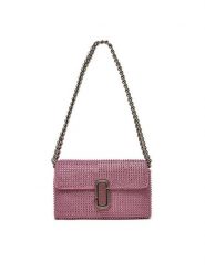 Marc Jacobs Torebka The Rhinestone J Marc Mini Shoulder Bag H912M06RE22 Różowy. Czerwone torebki klasyczne damskie MARC JACOBS, bez wzorów, z tworzywa sztucznego, wizytowe, bez kołnierzyka, bez ramiączek. Za 2,179.00 zł.