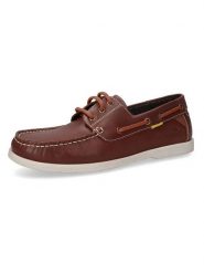 Camel Active Skórzane mokasyny "Search" w kolorze brązowym rozmiar: 44. Brązowe mokasyny męskie Camel Active, z okrągłym noskiem. Za 289.95 zł.