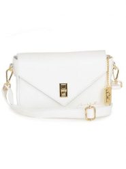 Anna Morellini Skórzana torebka "Terina" w kolorze białym - 24 x 16 x 6,5 cm rozmiar: onesize. Białe torebki klasyczne damskie Anna Morellini, bez wzorów, z materiału, bez dodatków. Za 260.99 zł.