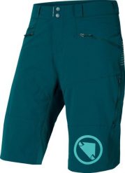 Szorty Endura Singletrack II. Niebieskie szorty męskie ENDURA, bez wzorów, z materiału. Za 359.99 zł.