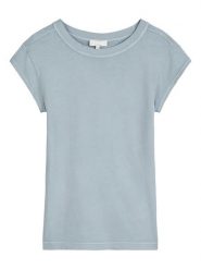 Marc O´Polo Koszulka w kolorze błękitnym rozmiar: XXL. Niebieskie bluzki damskie xxl, bez wzorów, z bawełny, bez kołnierzyka, bez ramiączek. Za 144.92 zł.