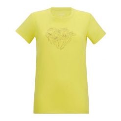 T-shirt Damski Kwiaty Fingal. Żółte t-shirty damskie Regatta, bez wzorów, bez kołnierzyka. Za 76.99 zł.