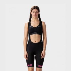 Spodenki rowerowe damskie Alé Sella Plus bibshorts. Czarne spodenki sportowe damskie ALÉ CYCLING, l, z elastanu, rowerowe. Za 500.65 zł.