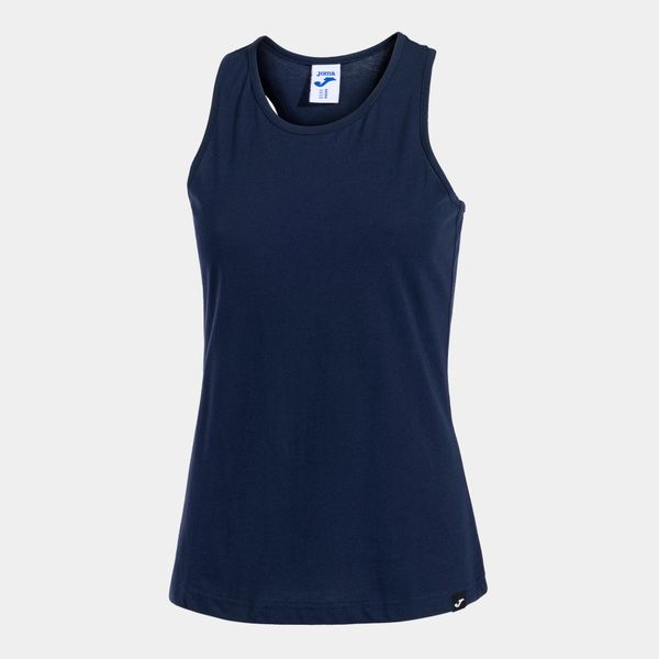 Damski tank top Joma Oasis. Niebieskie topy sportowe damskie Joma, s, bez wzorów, z bawełny, bez ramiączek. Za 122.50 zł.