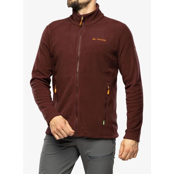 Bluza polarowa męska Vaude Rosemoor Fleece Jacket II. Brązowe bluzy bez kaptura męskie Vaude, m, z polaru. Za 282.99 zł.