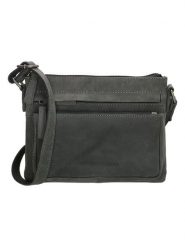 HIDE & STITCHES Skórzana torebka w kolorze antracytowym - 23 x 17 x 5 cm rozmiar: onesize. Czarne torebki klasyczne damskie HIDE & STITCHES, bez wzorów, z materiału, bez dodatków. Za 165.71 zł.