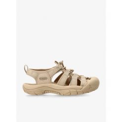Sandały trekkingowe damskie Keen Newport H2. Czerwone obuwie trekkingowe damskie Keen, bez wzorów, bez obcasa. Za 408.99 zł.