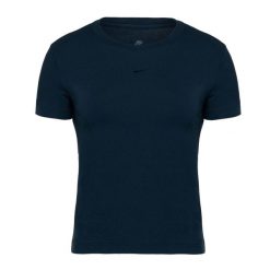 Koszulka damska Nike Sportswear Chill Knit. Niebieskie bluzki damskie Nike, s, bez wzorów, bez ramiączek. Za 119.99 zł.